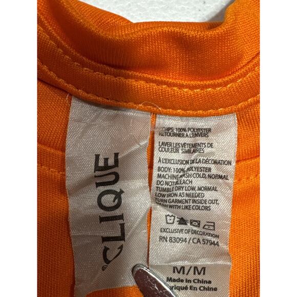 Reese's Pieces Mens T-Shirt Size M Reeses Puffs Candy Logo Long Sleeve Orange - Picture 12 of 12